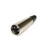 CONECTOR PLUG CANNON LS1018 MACHO XLR 3 VIAS PRATA