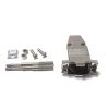 CAPA DB9 METALICA COM KIT LONGO CINZA - CPDBC-09
